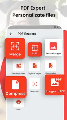 PDF Reader converter files android App screenshot 2